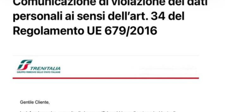 “Controlla subito la posta”: il messaggio di Trenitalia che sta spaventando migliaia di passeggeri