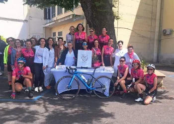 In bici contro il cancro, le Pink Flamingos nel Nord Ovest Sardegna