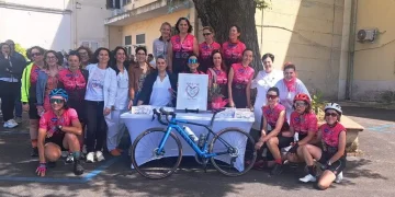 In bici contro il cancro, le Pink Flamingos nel Nord Ovest Sardegna