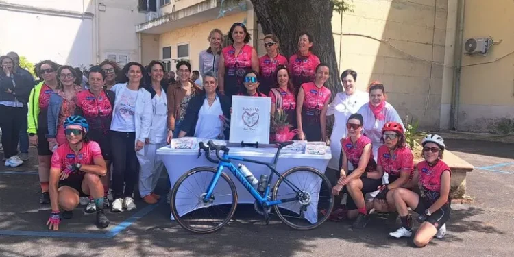 In bici contro il cancro, le Pink Flamingos nel Nord Ovest Sardegna