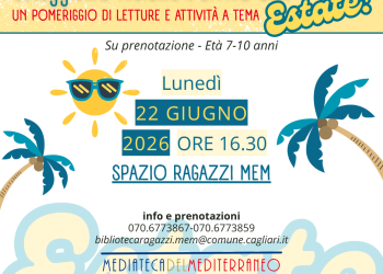 Cagliari, alla Mediateca del Mediterraneo la festa per l’arrivo dell’estate