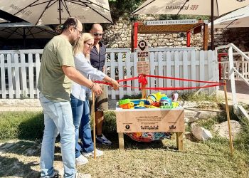 Punto Stella, arrivano a Cagliari le ceste pubbliche per la condivisione dei giochi da spiaggia