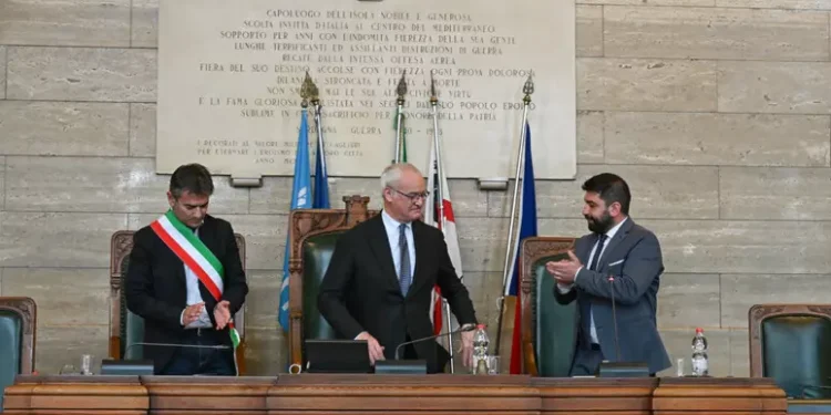 Ranieri cittadino onorario di Cagliari