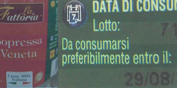 Md richiama la sopressa veneta