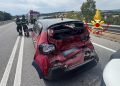 Olbia, scontro tra due auto e un mezzo pensate: un ferito