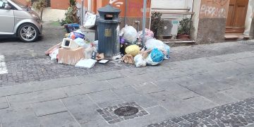 Discarica in pieno centro a Cagliari