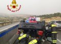Si ribaltano sulla SS 131: due in gravi condizioni