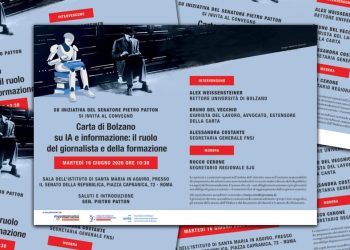 Carta di Bolzano su IA e informazione: il 16 giugno presentazione in Senato