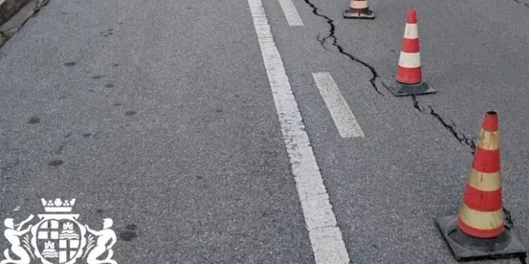 Via XX Settembre a Cagliari chiusa per una settimana dal 12 al 19 giugno