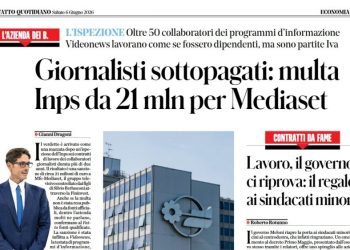 «Irregolarità contrattuali», multa Inps da 21 milioni per Mediaset