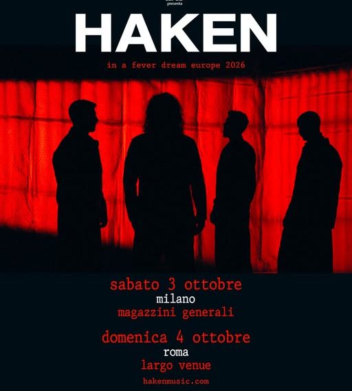 Gi Haken tornano in Italia, due date a ottobre