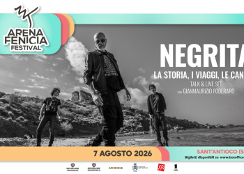 I Negrita il 7 agosto in concerto a Sant’Antioco
