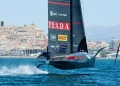 Vela: Luna Rossa in mare a Cagliari in vista dell’America’s Cup 2027