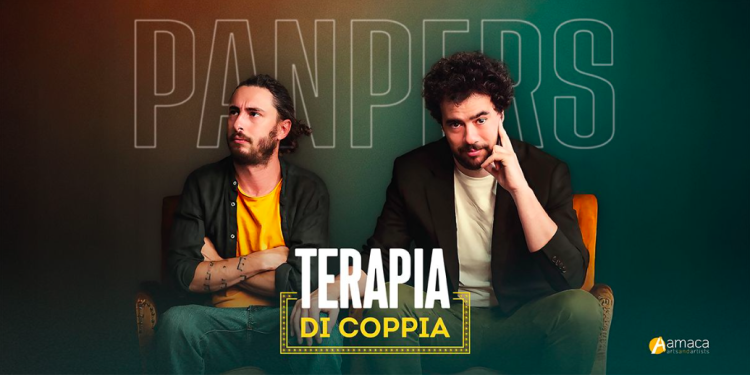 Panpers, il nuovo spettacolo “Terapia di coppia” arriverà in Sardegna nel 2027. Il 12 gennaio a Sassari