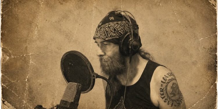 Peso666, il logo del nuovo progetto solista dello storico batterista dei Necrodeath