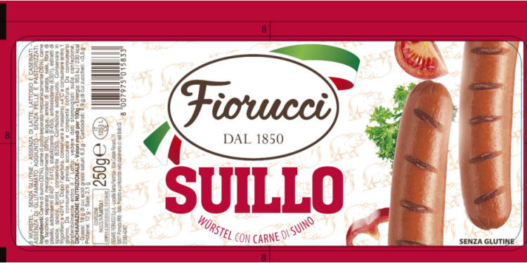 Richiamati i würstel Suillo Fiorucci