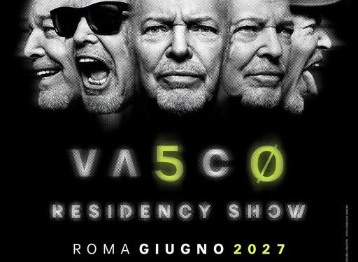 Vasco, per 50 anni di carriera 10 date all’Olimpico a Roma tra il 6 e il 25 giugno ’27