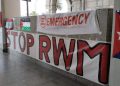 Sit-in a Cagliari contro la fabbrica di armi