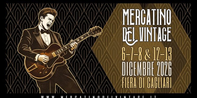 Torna il mercatino del vintage a Cagliari, appuntamento dal 6 dicembre 2026