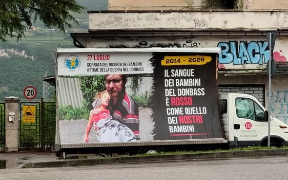 Giorno della Memoria dei Bambini Vittime della Guerra in Donbass, evento a Rovereto