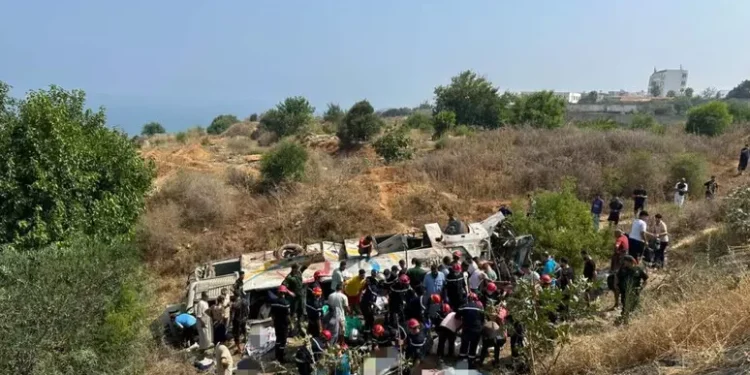 Autobus finisce in una scarpata in Algeria, almeno 25 morti e 44 feriti
