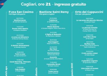 Estate cagliaritana, tutto pronto per Cinema all’aperto-Cagliari visione di un mondo