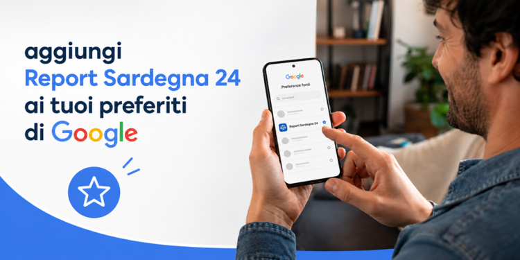 Le notizie le decide un algoritmo: correggi e aggiungi Report Sardegna 24 ai tuoi preferiti di Google