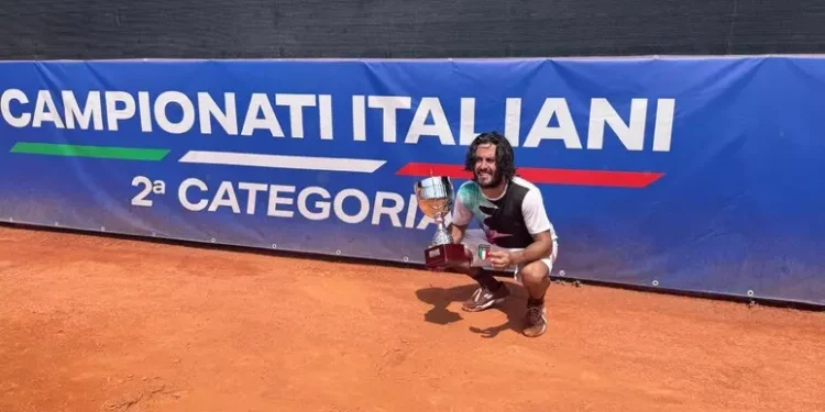 Ingarao campione d’Italia tennis 2/a categoria per quinta volta di fila
