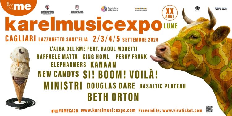 Karel Music Expo: a Cagliari dal 2 al 5 settembre la ventesima edizione del festival di musica e cultura resistente