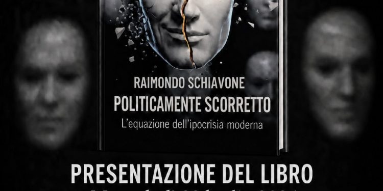 Nuoro, il 22 luglio la presentazione del libro “Politicamente Scorretto – L’equazione dell’ipocrisia moderna”