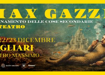 Max Gazzè porta a teatro il suo tour autunnale: “L’ornamento delle cose secondarie”: tre date a Cagliari