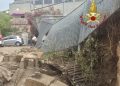 Maltempo, crolla un muro a Santa Teresa di Gallura