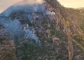 Nella notte fiamme a Loceri: dalle prime ore della mattina in azione l’elicottero della Forestale