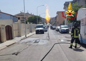 Paura a Sassari, fuga di gas in abitazione: intervento dei Vigili del Fuoco