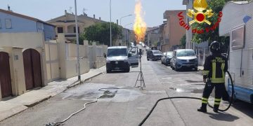 Paura a Sassari, fuga di gas in abitazione: intervento dei Vigili del Fuoco