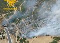 Auto in fiamme innesca un incendio vicino alla statale 125 a Solanas, sale a due il numero delle vittime