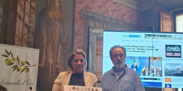 All’Ogliastra il premio per il concorso nazionale “Ramoscello d’Oro”: grande successo per Giulia Mura e l’Oleificio Pelau
