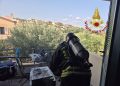 Palau, incendio in abitazione: intervento dei Vigili del Fuoco