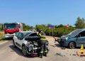 Scontro tra due auto e una moto a Loiri Porto San Paolo, motociclista in gravissime condizioni