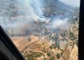 Fiamme a Ozieri, in azione due elicotteri della Forestale