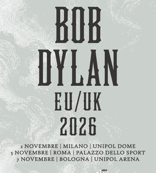 Bob Dylan torna in Italia a novembre: tre concerti a Milano, Roma e Bologna