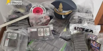 Dalla Spagna 25 kg di hashish via posta nei locker del Cagliaritano
