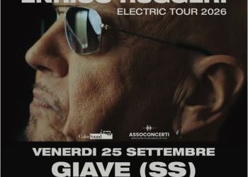 Enrico Ruggeri arriva in Sardegna, live a Giave il 25 settembre 2026
