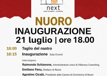 Nuoro inaugura Next, il nuovo spazio dedicato  a imprese, innovazione, cultura e tecnologia