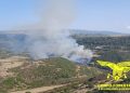 Fiamme a Bosa, presenti due elicotteri