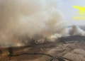Ancora attivo incendio tra Nuorese e Oristanese, in volo due Canadair