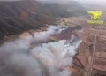 Incendio nel Sulcis, 15 persone allontanate da casa per precauzione