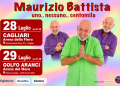 Maurizio Battista in Sardegna con Uno, nessuno e centomila (Cagliari, 28 luglio – Golfo Aranci, 29 luglio)