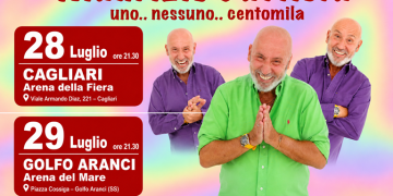 Maurizio Battista in Sardegna con Uno, nessuno e centomila (Cagliari, 28 luglio – Golfo Aranci, 29 luglio)