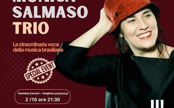 Monica Salmaso in concerto al BFlat di Cagliari il 2 ottobre 2026
